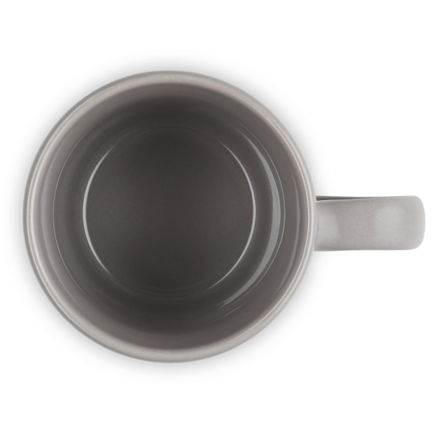 Le Creuset Stoneware V Mug, 100ml - Flint angle