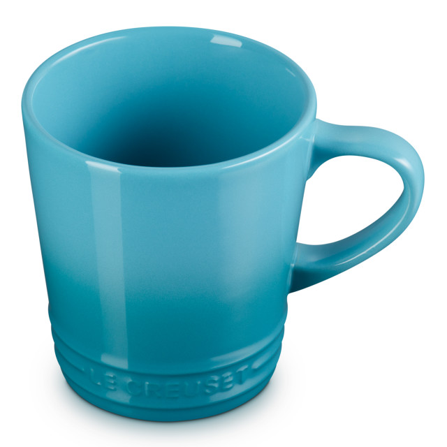 Le Creuset Stoneware V Mug, 330ml - Caribbean