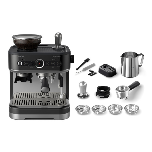 Philips Barista Brew Semi-Automatic Bean-To-Cup Espresso Machine, PSA3218/10 detail