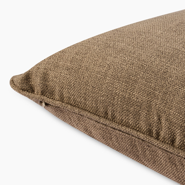 Thread Office Cub Moldova Scatter Cushion with Feather Blend Inner, 60cm x 60cm close up