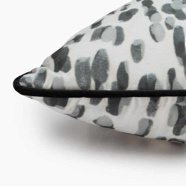 Thread Office Stone Sauvage Outdoor Scatter Cushion with Feather Blend Inner, 50cm x 70cm