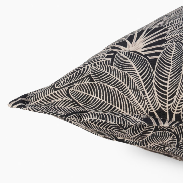 Thread Office Fan Palm Scatter Cushion with Feather Blend Inner, 60cm x 60cm