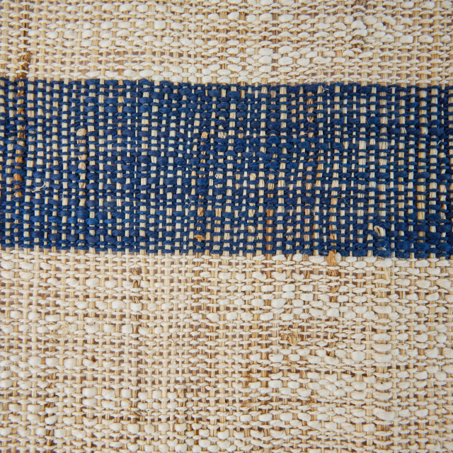 Humble & Mash Ramie Striped Placemats, Set of 4 - Graystone close up