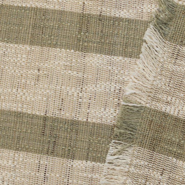 Humble & Mash Rami Striped Placemats, Set of 4 - Green