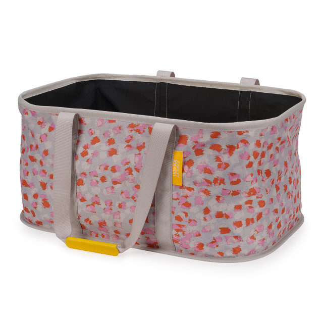 Joseph Joseph Hold-All Peach Collapsible Laundry Basket, 35L angle