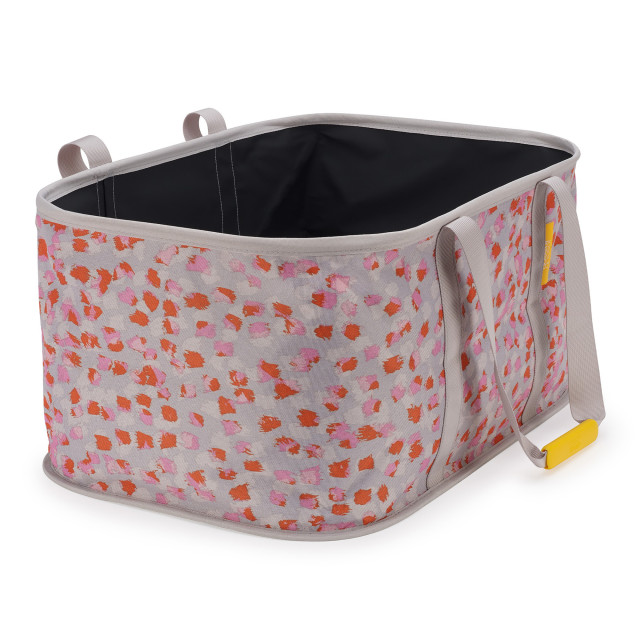 Joseph Joseph Hold-All Peach Collapsible Laundry Basket, 35L angle