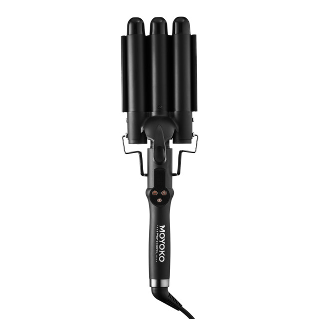 Moyoko Triple Barrel Ceramic Beach Hair Waver angle