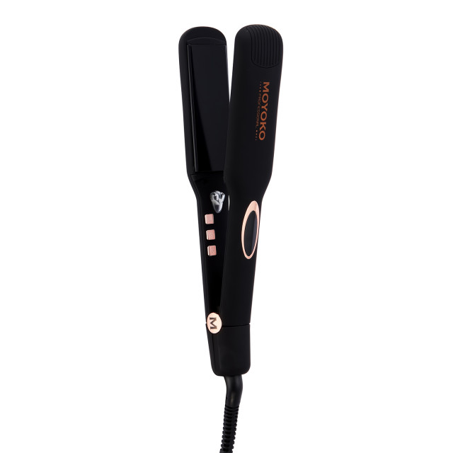 Moyoko Infinity Ceramic Wide Hair Straightener angle