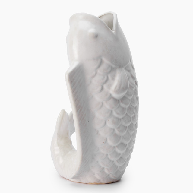 Thread Office Ceramic Fish Vase