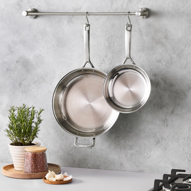Le Creuset 3 Ply Stainless Steel Uncoated Frying Pan, 20cm