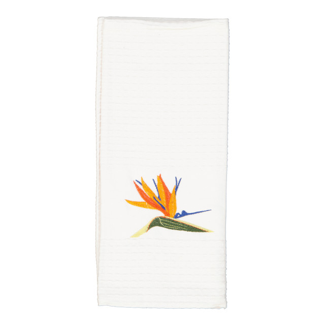 Linen House Cotton Tea Towel - Strelitzia