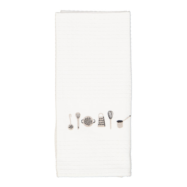 Linen House Cotton Tea Towel - Utensils