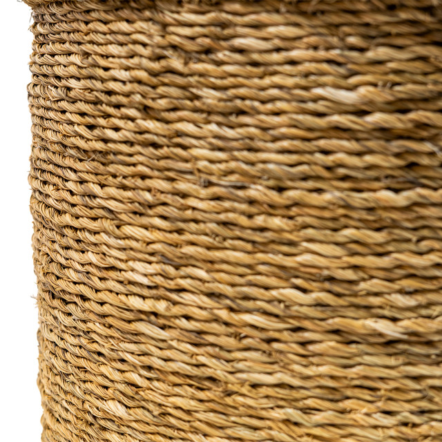 Gone Rural Celiwe Plaited Planter - Smoke detail
