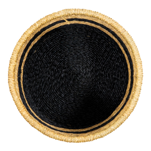 Gone Rural Celiwe Plaited Planter - Black angle