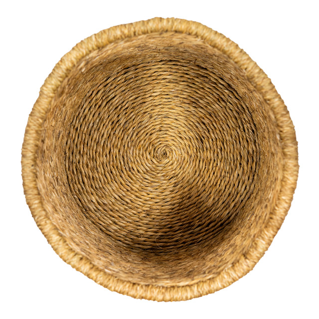 Gone Rural Celiwe Plaited Planter - Smoke angle
