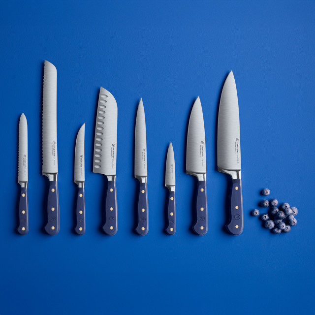 Wusthof Classic Colours Wild Blueberry Chef's Knife, 20cm with other knives
