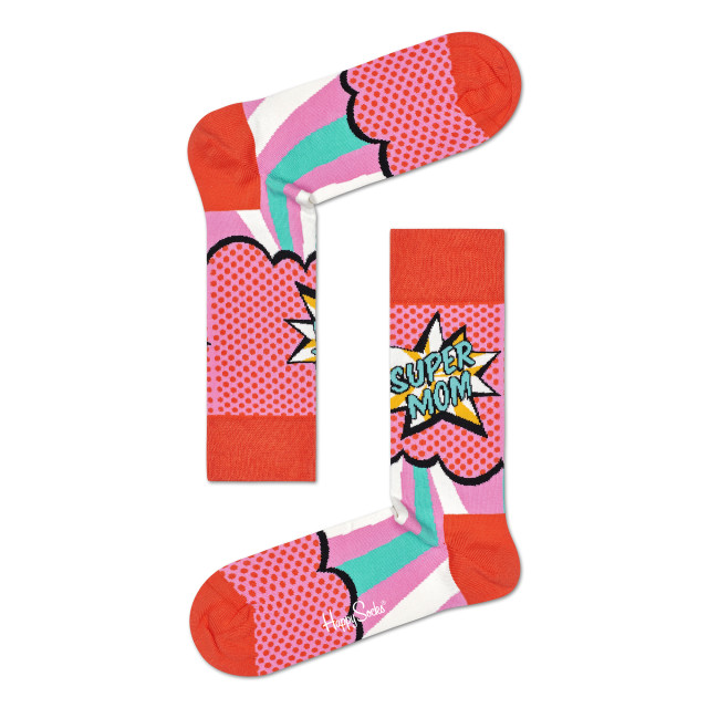 Happy Socks Super Mom Gift Set, Pack of 3