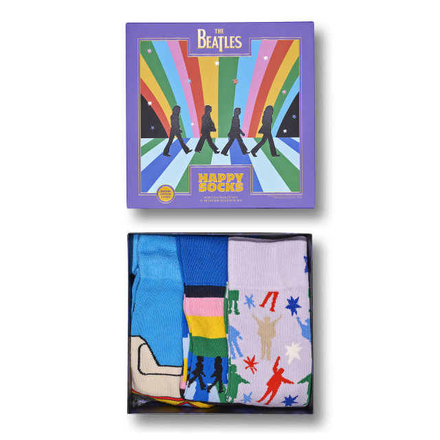 Happy Socks The Beatles Gift Set, Pack of 3