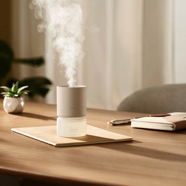 Xiaomi Smart Scent Diffuser on the table