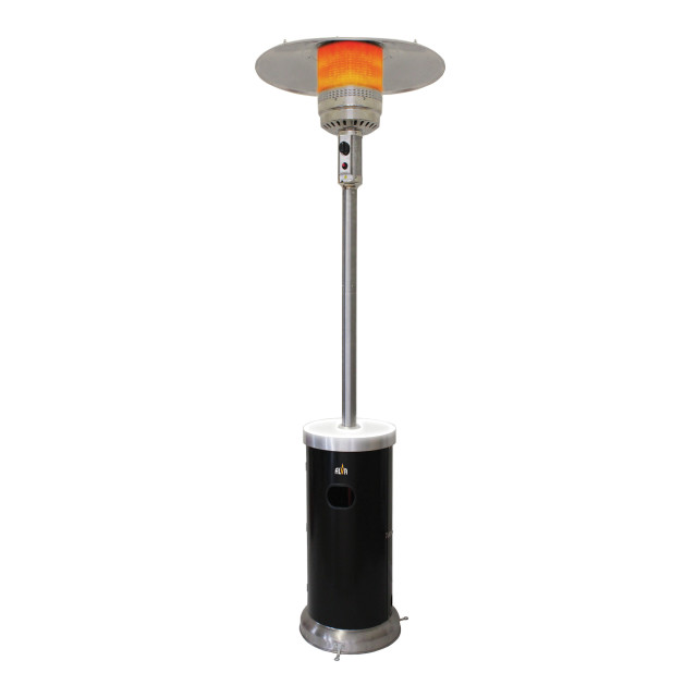 Alva Gas Patio Heater With LED Lit Table