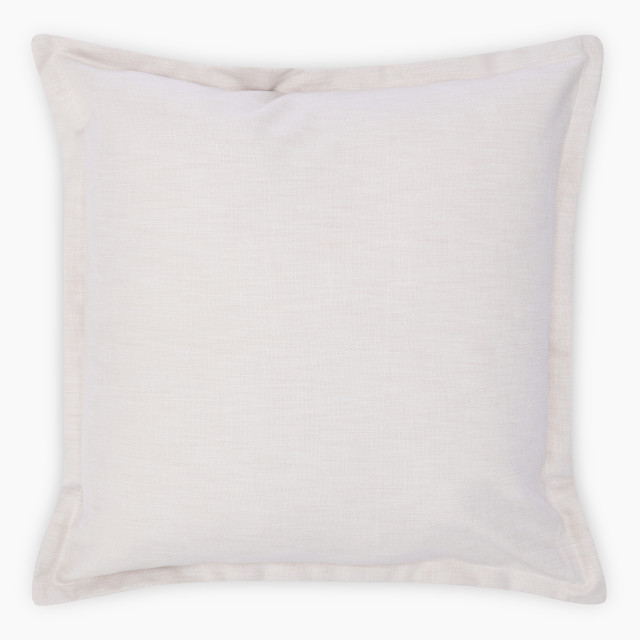 Thread Office Silver Grey Paolo Scatter Cushion with Feather Inner, 50cm x 50cm