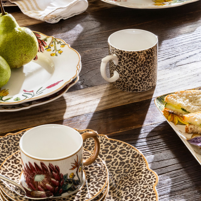 Jenna Clifford Wild Bloom Mug, 300ml on the table