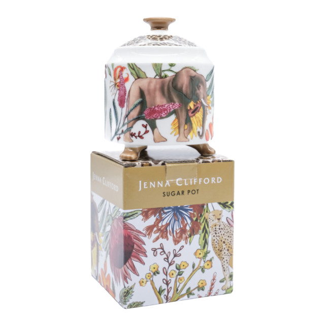 Jenna Clifford Wild Bloom Sugar Pot, 250ml packaging
