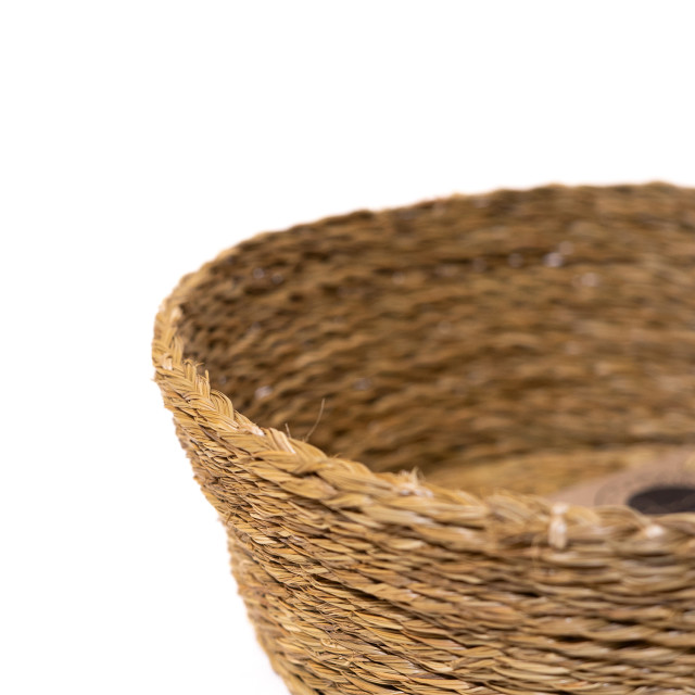 Gone Rural Bread Basket, 18cm - Smoke detail