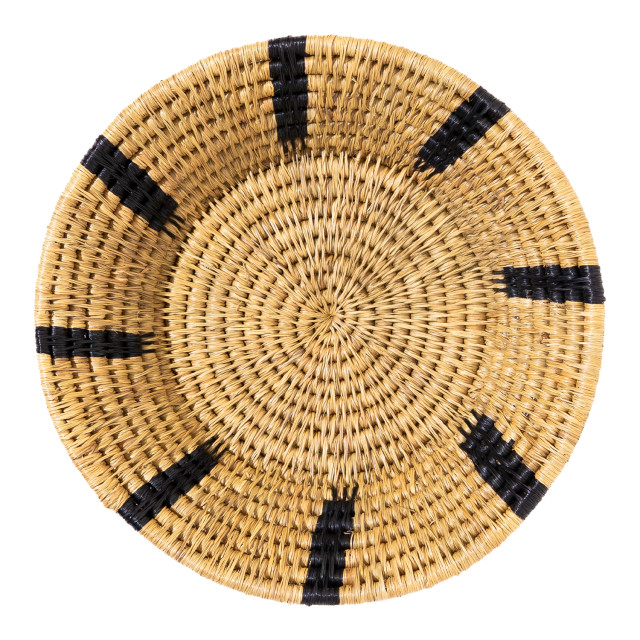 Gone Rural Smoke & Black Nesting Basket - Small