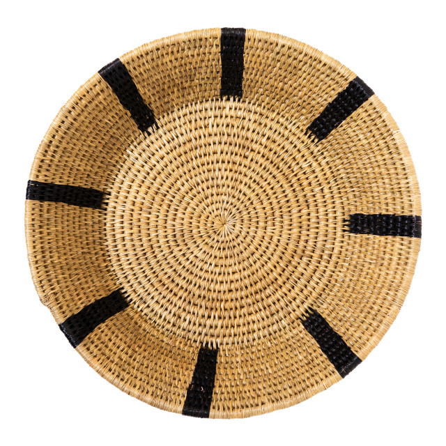 Gone Rural Smoke & Black Nesting Basket - Large