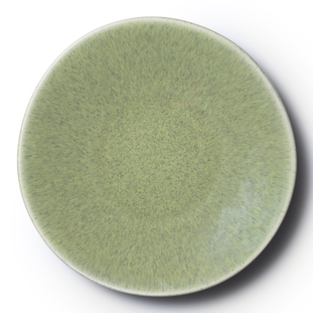 JAN Ashes & Olive Side Plates, Set of 4 - Olive angle