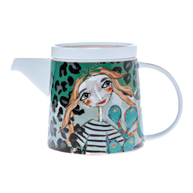 Olivia Princess Porcelain Teapot, 800ml