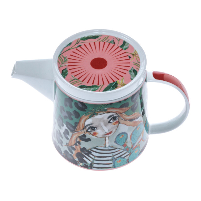 Olivia Princess Porcelain Teapot, 800ml angle