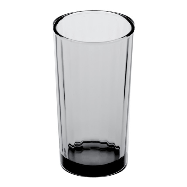 Olivia Princess Lead-Free Crystal Highball Glasses, Set of 4 - Grey