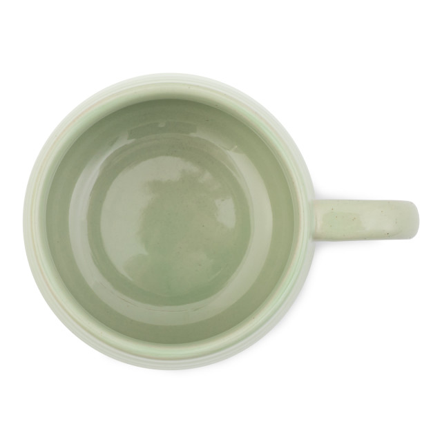 Jamie Oliver Big Love Stoneware Cosy Cuppa Mug, 375ml - Green angle