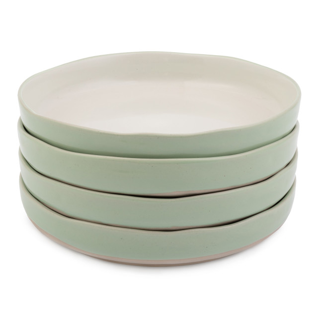 Jamie Oliver Big Love Stoneware Dishy Bowls, Set of 4