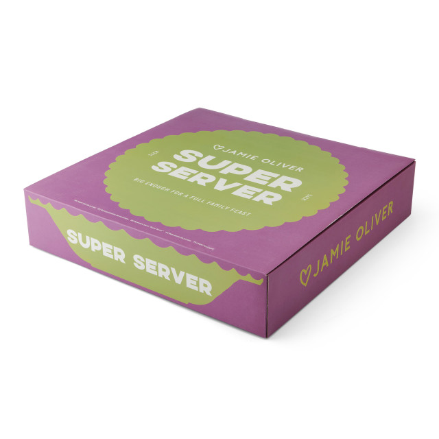 Jamie Oliver Big Love Stoneware Super Server, 34cm packaging
