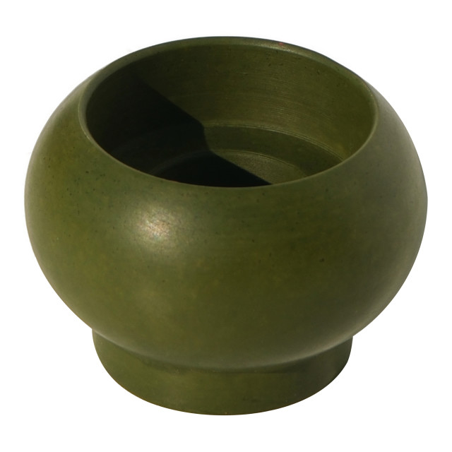 Alkaline Stackable Candle Holder - Dark Olive