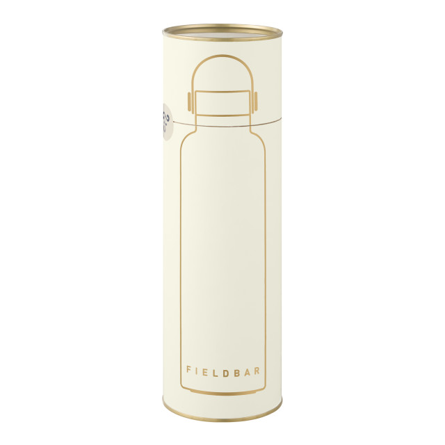 Fieldbar Signature Shades Collection Field Bottle, 750ml - Safari White packaging