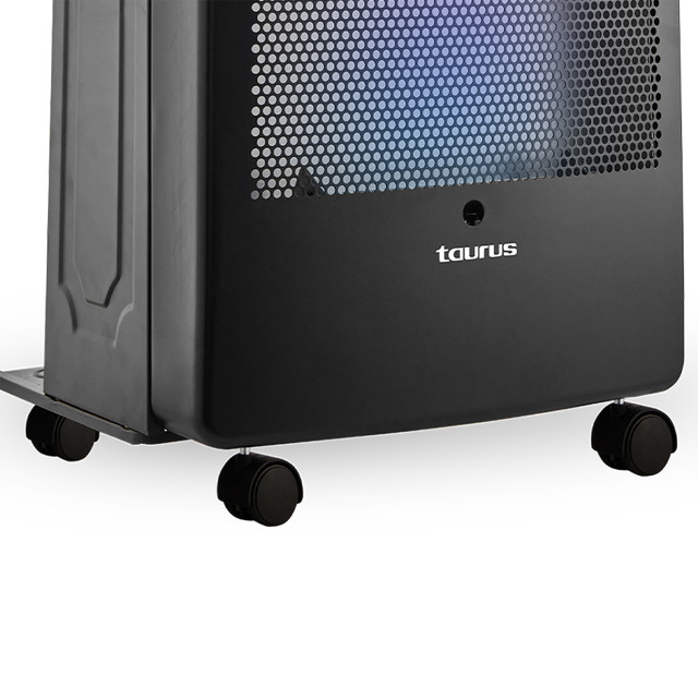 Taurus Steel Black Blue Flame Gas Heater, 3.8kW detail
