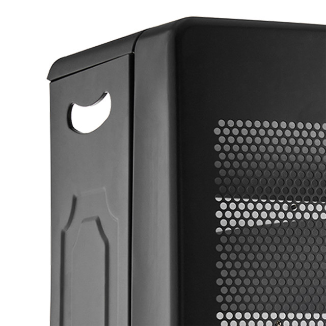 Taurus Steel Black Blue Flame Gas Heater, 3.8kW detail