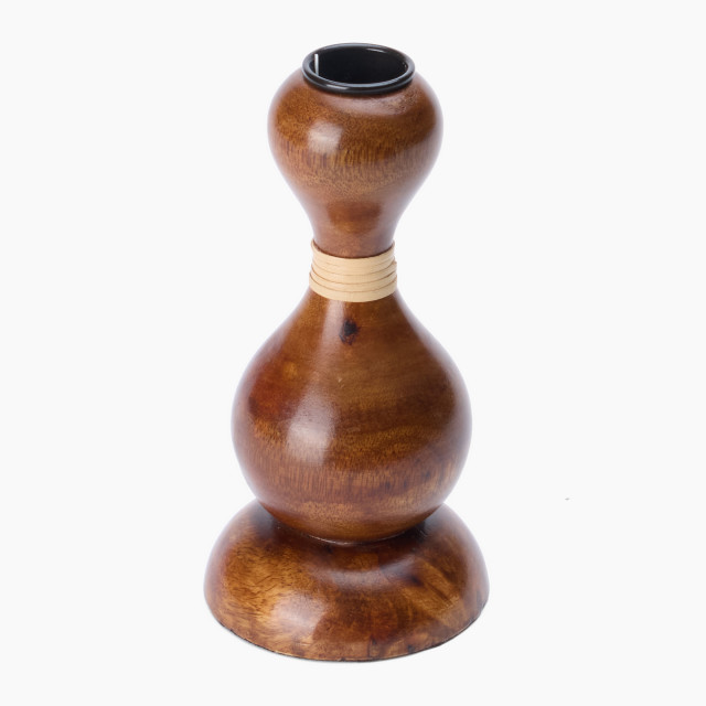 Thread Office Raffia Palm Candlestick Holder - Small