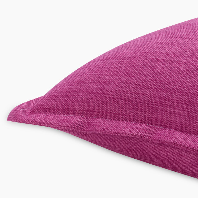 Thread Office Rose Honduras Scatter Cushion with Feather Blend Inner, 60cm x 60cm close up