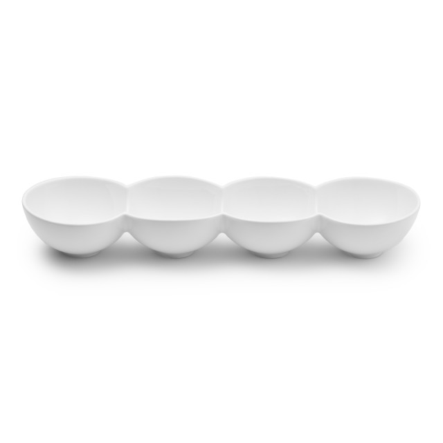 JAN Maison Blanche 4-Division Bowl, 34.5cm
