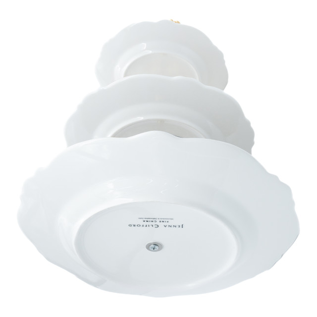 Jenna Clifford Wild Bloom 3-Tier Cake Stand angle