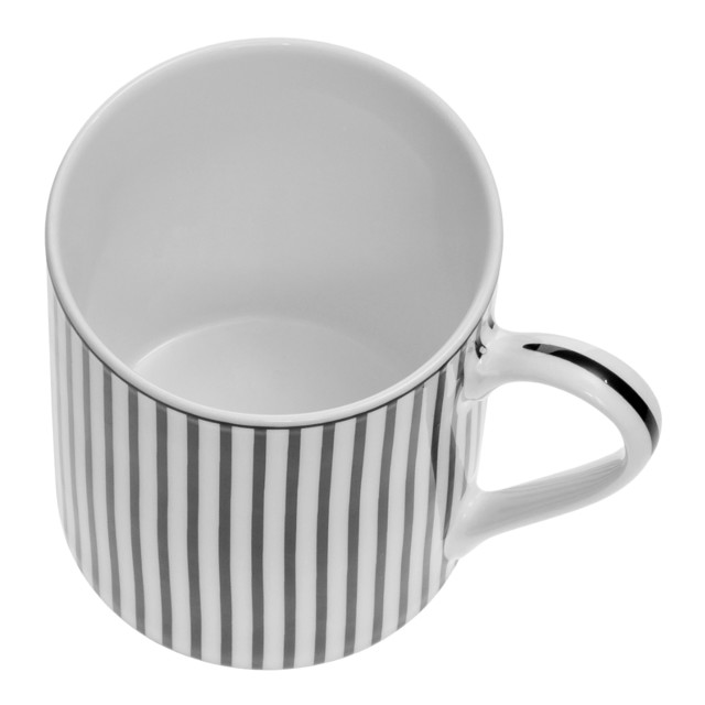 Jenna Clifford Ivory Noir Mug, 400ml angle