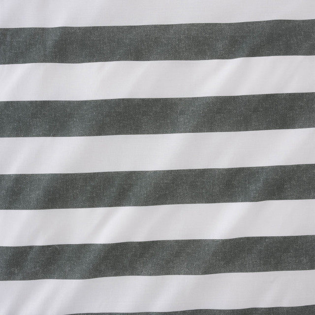 Linen House Carbon Sydney Duvet Cover Set - Double detail on the bed