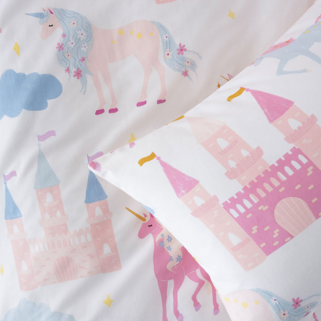 Linen House Castle Dreams Duvet Cover Set - Double detail on the bed