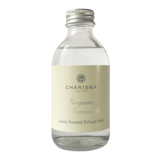 Charisma Candles Bergamot & Chamomile Luxury Scented Diffuser Refill, 200ml