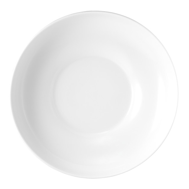Maxwell & Williams White Basics Porcelain Serving Bowl, 28.5cm angle